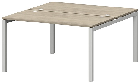 Бенч двойной на металлокаркасе СМС2-П-12К.149.Пр50