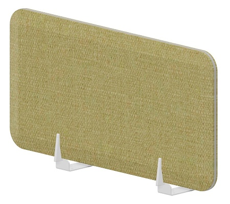 Торцевой промежуточный экран для столов гл.80см UF...