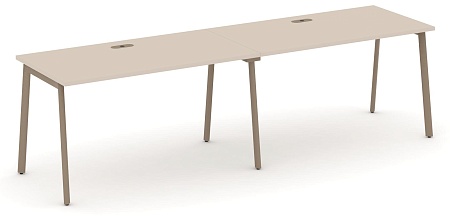 Рабочая станция на 2 места с лючком ES.RS-2.3-LP