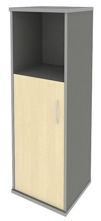 Шкаф средний узкий левый (1 низкая дверь ЛДСП) А.СУ-2.1 (L)