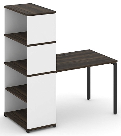 Стол рабочий с опорным стеллажом с надставкой высокой CN.SP-213