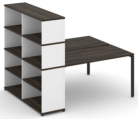 Рабочая станция с опорным стеллажом с надставкой высокой CN.DRS-215