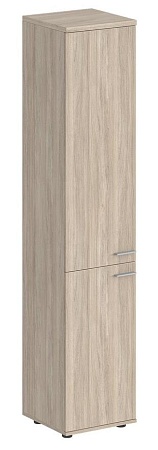 Шкаф высокий 2-х дверный, з.ст ЛДСП, левый SG.812.L