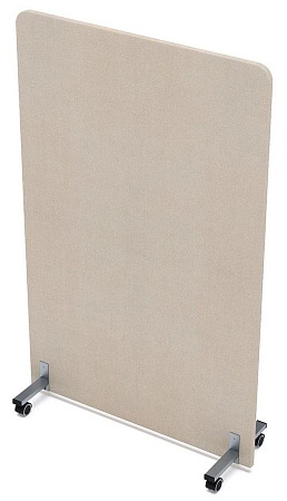 Акустическая мобильная перегородка на стационарных...