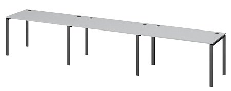 Бенч линейный на 3 рабочих места АМБЛ-002-3