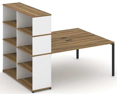 Рабочая станция с опорным стеллажом с надставкой высокой CN.DRS-216