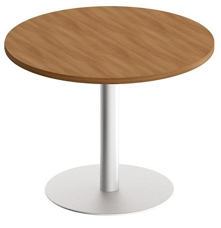 Стол для переговоров круглый на опоре-колонне ПТ 141