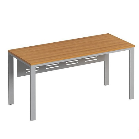 Стол письменный на металлокаркасе МП2 с металлическим экраном ФР 193