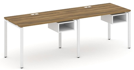 Рабочая станция односторонняя с подвесными тумбами на 2 места CN.ORS-102