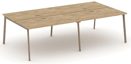 Рабочая станция на 4 места с лючком ES.D.RS-4.3-LP