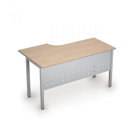 Стол на металлических опорах, экран металл 2МК.145R