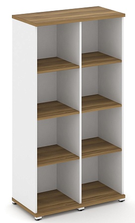 Стеллаж две узкие секции, 4 ниши CN.STU-420