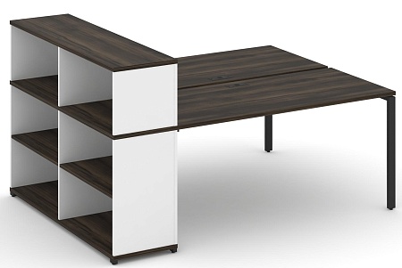 Рабочая станция с опорным стеллажом с надставкой низкой CN.DRS-212