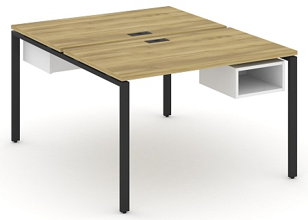 Рабочая станция двух сторонняя с подвесными тумбами на 2 места CN.DRS-102