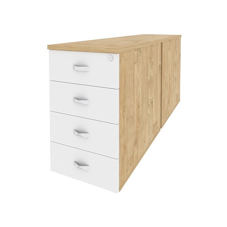 Тумба двойная приставная / опорная O.TPO-2.8