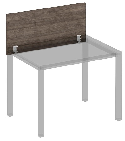 Экран настольный фронтальный с кронштейнами для ст...