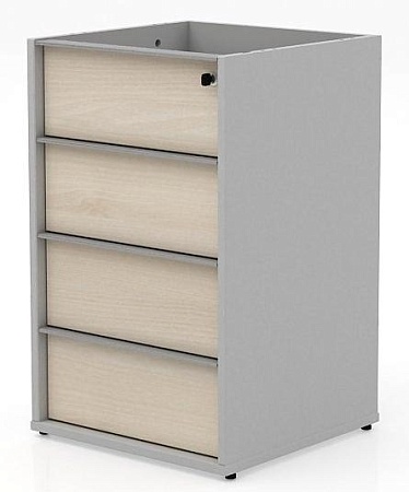 Тумба приставная без замка без топа ТН525Т/1_БЗ