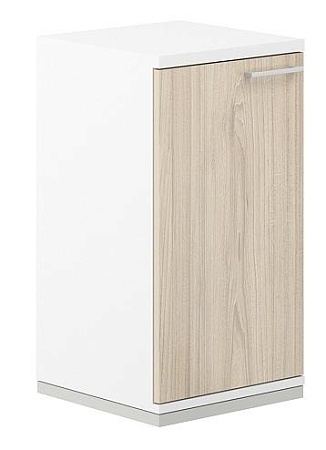 Шкаф 2 ур. 400 AG.203.WH.WH.WH.L