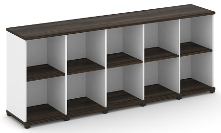 Стеллаж пять узких секций, 2 ниши CN.STU-250