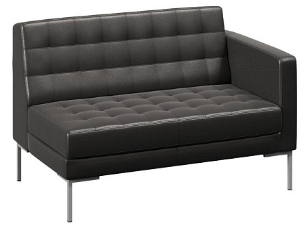 Секция с подлокотником двухместная правая FR-SP-02(R)