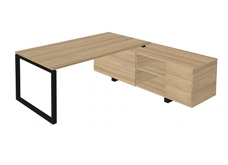 Стол руководителя с тумбой RD-200.1+ RD 35R