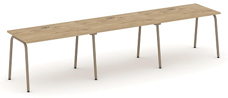 Рабочая станция на 3 места с лючком ES.RS-3.2-LK