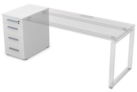 Тумба приставная с ящиками 9Т.012