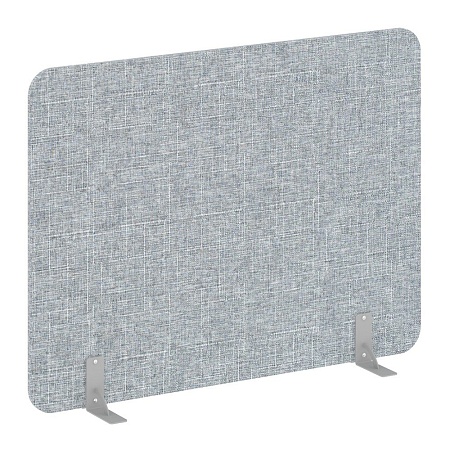 Перегородки на металлических опорах на фетровых по...