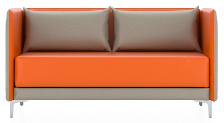 2-х местный диван низкий ГРАФИТ Н