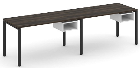 Рабочая станция односторонняя с подвесными тумбами на 2 места CN.ORS-103