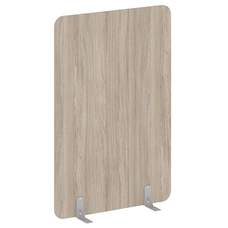 Перегородки на металлических опорах на фетровых по...