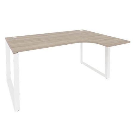Стол эргономичный правый на О-образном м/к O.MO-SA-4R