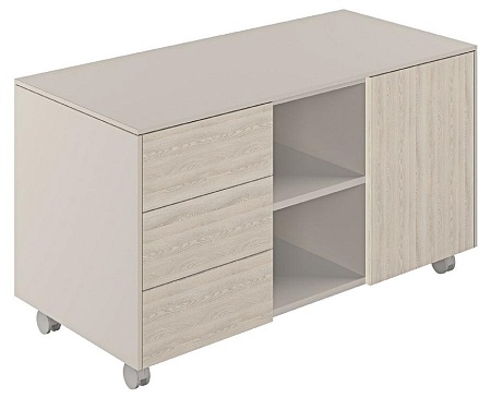 Тумба мобильная 3-х секционная NZ-0223