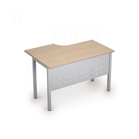 Стол на металлических опорах, экран металл 2МК.144R