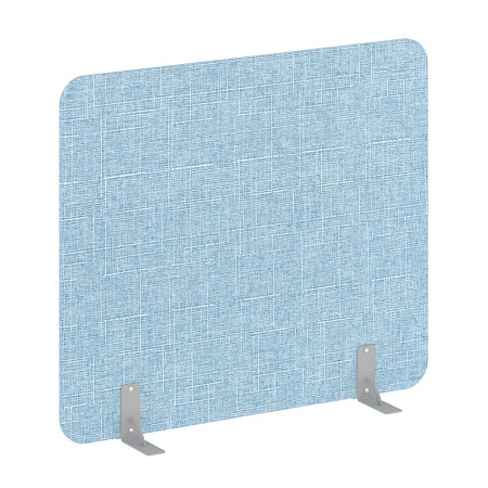 Перегородки на металлических опорах на фетровых по...