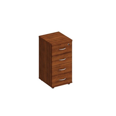 Тумба приставная 4-х ящичная с замком К.311