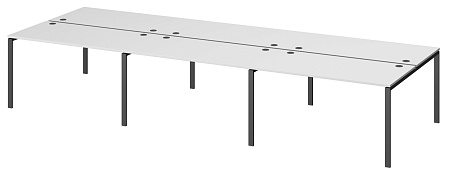 Бенч двойной на 6 рабочих мест  АМБ-003.60-6