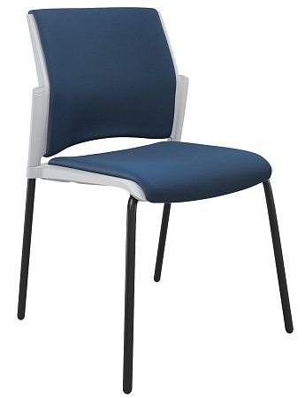 RESTART Стул, каркас Черный, Пластик Серый ЦБ-00014515