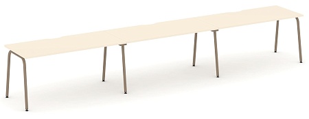 Рабочая станция на 3 места с вырезом ES.RS-3.4-VK