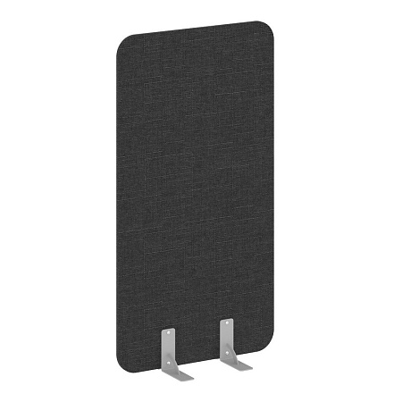 Перегородки на металлических опорах на фетровых по...