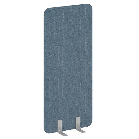 Перегородки на металлических опорах на фетровых по...