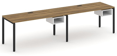 Рабочая станция односторонняя с подвесными тумбами на 2 места CN.ORS-104