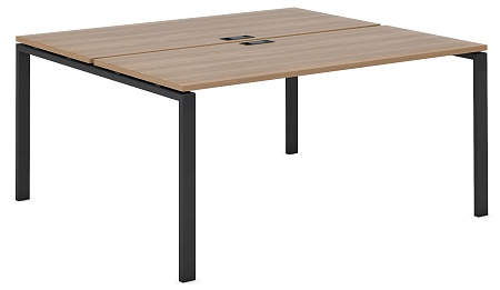 Рабочая станция на П образном м/к 60х30 EVL605/П/60*30/ANT/ANT.U003