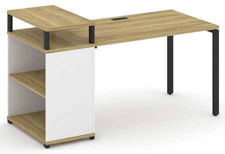 Стол рабочий с опорным стеллажом с верхним горизонтом CN.SP-206