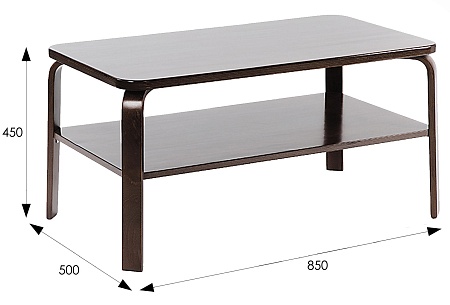 Журнальный столик Айроль (Венге)
