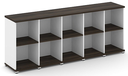 Стеллаж пять узких секций, 2 ниши CN.STU-250