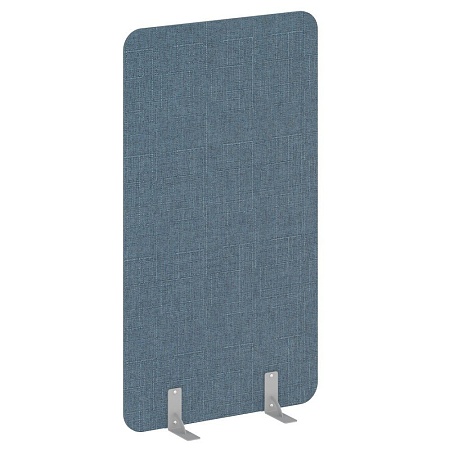 Перегородки на металлических опорах на фетровых по...