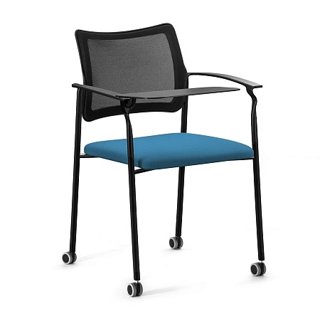 Кресло стол, ч.база Pinko Mesh cast black Kiton 08 Arms+WT