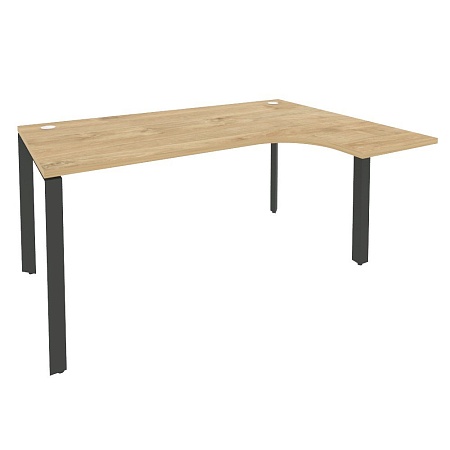 Стол эргономичный правый на П-образном м/к O.MP-SA-4R