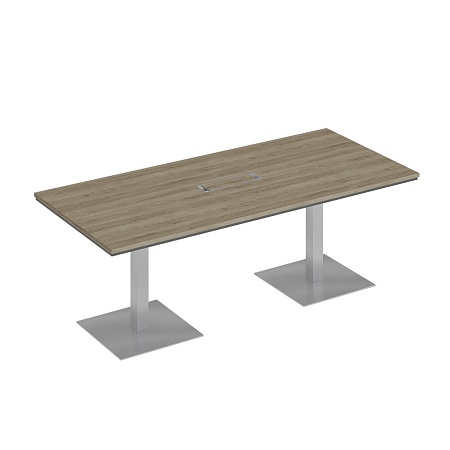 Стол для переговоров на квадратных опорах-колоннах СИ 152